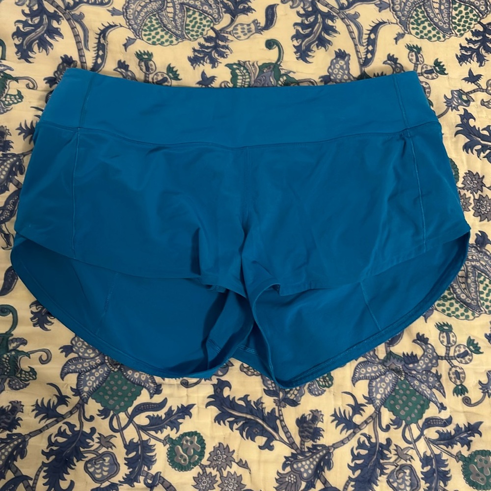 Lululemon speed up shorts poolside size 8 2.5